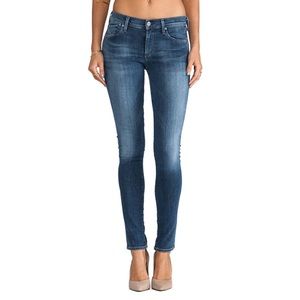 COH Avedon Low Rise Skinny in Medium Blue Wash, 26